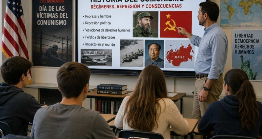 Florida comenzará a enseñar la historia del comunismo y como ha afectado a millones de personas en el mundo escuelaflorida