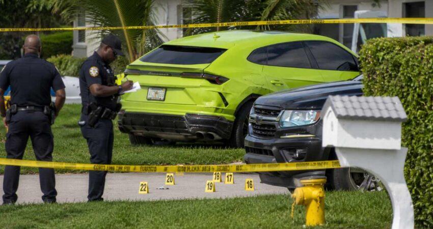 Tres personas resultan gravemente heridas tras una lluvia de disparos contra un Lamborghini en el Sur de Florida lambotiros