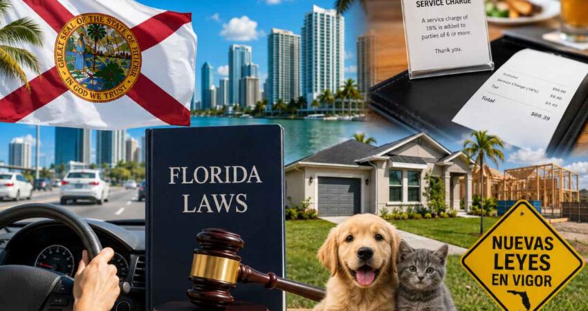 Asรญ impactan las nuevas leyes de Florida a conductores, familias, restaurantes y consumidores leyesflorida