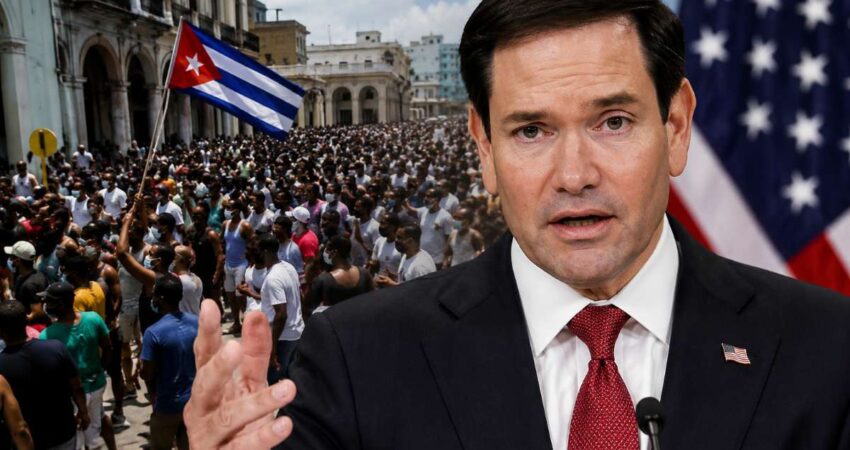 Secretario de Estado Marco Rubio envía mensaje a los cubanos por los 5 años del 11J marcorubio-11j
