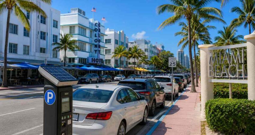 Miami Beach ofrecerรก estacionamiento a $1 por hora durante tres meses en toda la ciudad parqueo-miamibeach