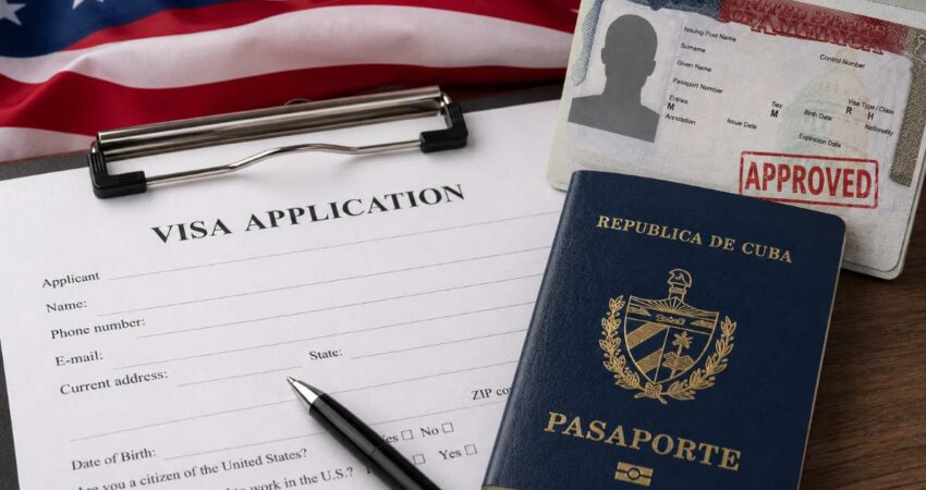 EE.UU. endurece las reglas para cubanos que solicitan visas desde terceros países: ahora deberán demostrar residencia visa