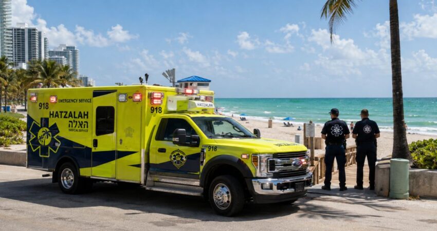 Hombre es rescatado tras posible ahogamiento en Hallandale Beach y trasladado en estado crítico Ahogamiento en Hallandale Beach