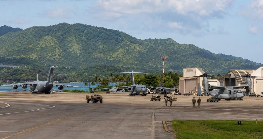 Antigua base de EE.UU en Puerto Rico vuelve a plena actividad con mรกs de 8.100 militares Base aรฉrea en Puerto Rico
