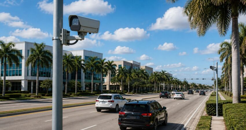 Nuevas cámaras aparecen en Doral: autoridades aclaran qué son y para qué se utilizarán Cámara en Doral
