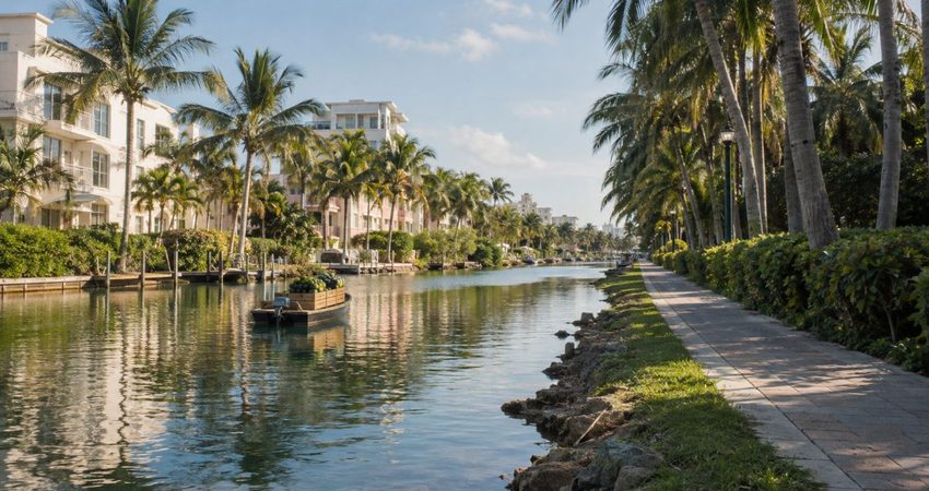 La obra centenaria de Miami Beach que muchos turistas cruzan sin conocer su historia Collins Canal