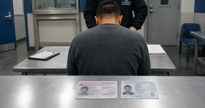 Inmigrante cubano con residencia pendiente es detenido por ICE pese a mostrar permiso de trabajo y Real ID Inmigrante cubano