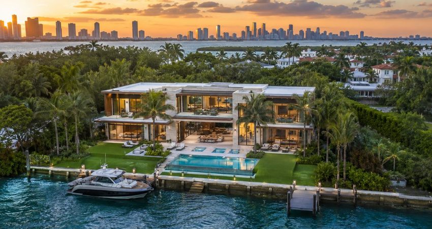 Mansión de Miami Beach se vende por $51,5 millones y rompe récord inmobiliario Mansión