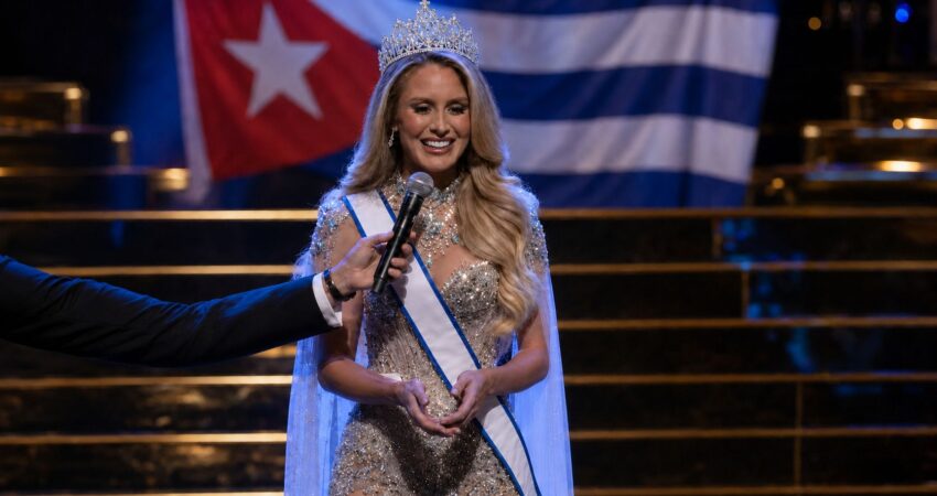 “Aprendí a extrañar a Cuba antes de conocerla”: el mensaje de Mía Dio que emocionó a Miami Miss Universo Cuba 2026