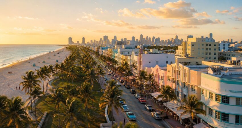 ¿Primera vez en Miami? Estos son los lugares que no puedes dejar de visitar South Beach