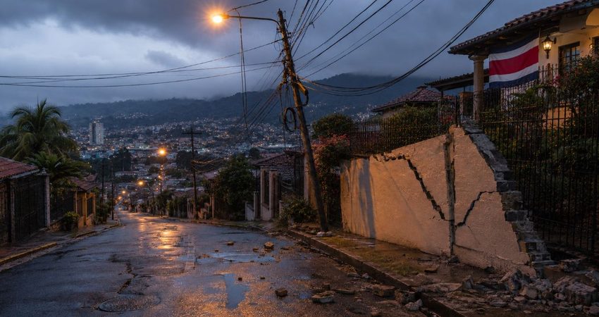 Costa Rica tiembla de madrugada: dos sismos golpean la zona central en pocos minutos Terremoto en Costa Rica