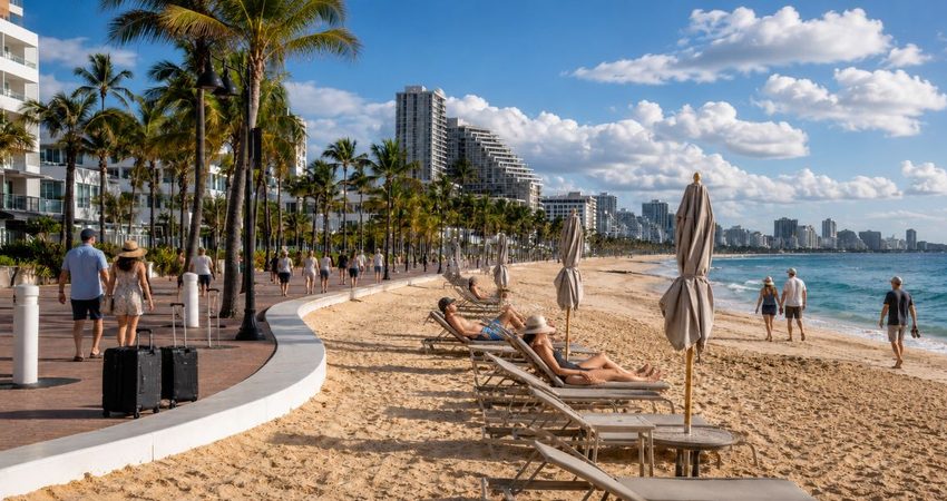 Florida recibe 73,5 millones de turistas, pero queda por debajo de 2025 Turismo