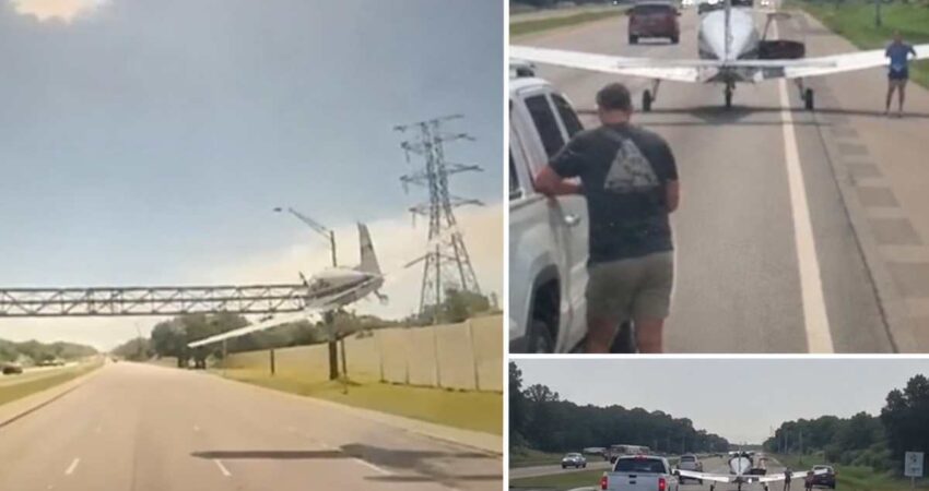Instructora de 21 años aterriza avioneta en plena autopista de Florida tras falla del motor accidenteavion