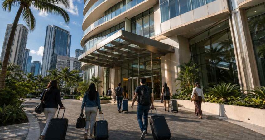 Miami detecta más de 300 alquileres ilegales en un edificio de Brickell autorizado para solo 30 brickelledificio