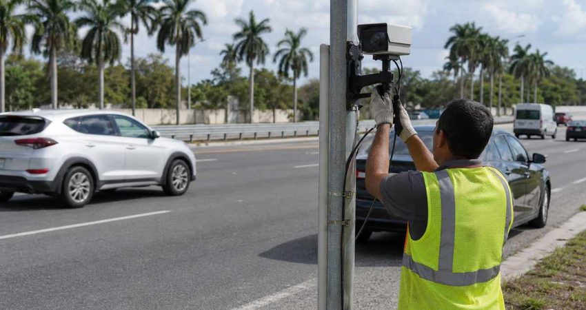 Florida ordena retirar las cámaras lectores de placas de las carreteras estatales camaras