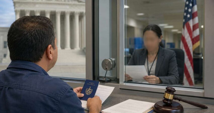 Jueza tumba suspensión de visas para 75 países por Carga Publica, pero el travel ban contra Cuba sigue vigente cargapublica
