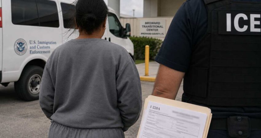 Exjueza cubana I-220A permanece detenida por ICE y enfrenta acusaciones de fraude migratorio cubanaice