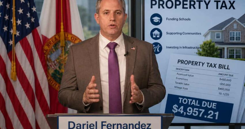 Impuestos a la propiedad en Miami-Dade bajo presión: recaudador pide alivio para los propietarios darielfernandez