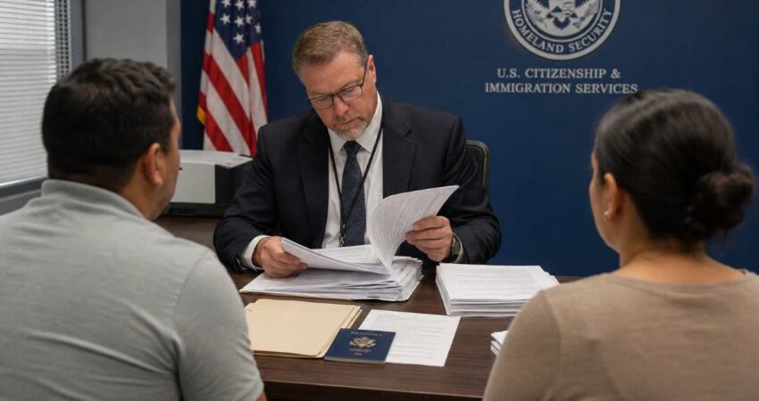 USCIS aumenta el escrutinio a patrocinadores del parole humanitario durante entrevistas de residencia entrevista