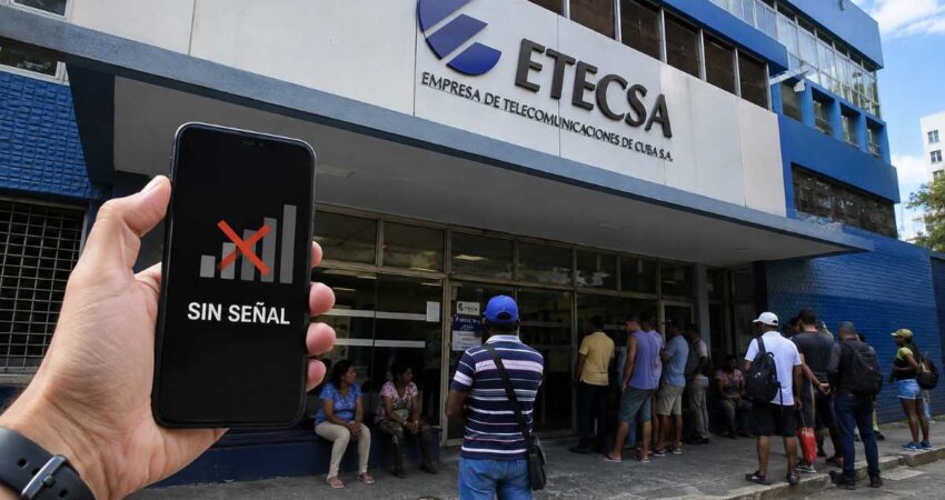 Cuba se queda tambiĆ©n sin seƱal: averĆa de ETECSA golpea la telefonĆa móvil en medio de la crisis elĆ©ctrica etexsa