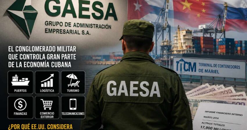 Comando Sur pone la mira en GAESA y advierte sobre su alcance más allá de Cuba gaesa