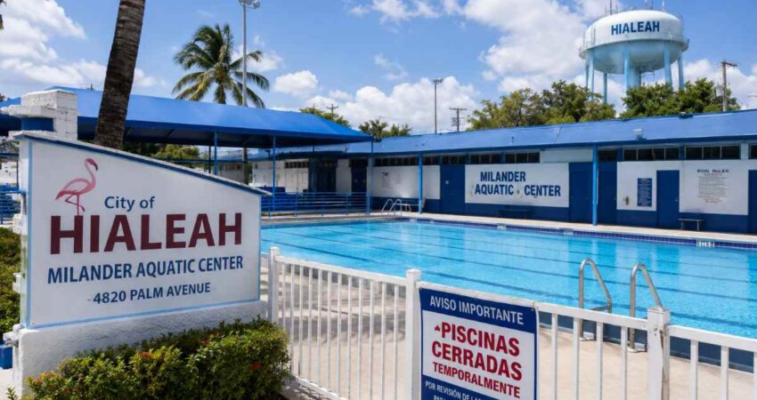 Hialeah cierra temporalmente sus piscinas públicas mientras ordena una revisión de las instalaciones hialeahpiscina