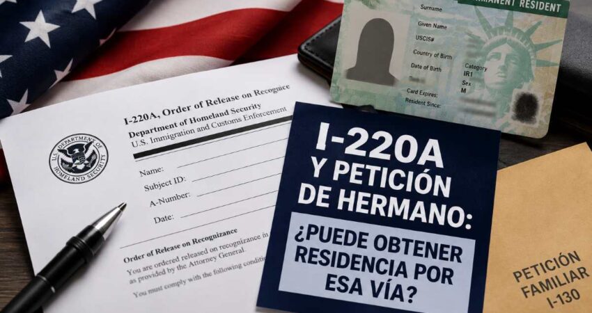 Petición de hermano abre una alternativa para cubanos con I-220A mientras esperan una solución migratoria i220areclamaciones