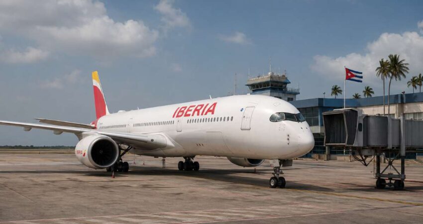 Iberia aplaza hasta 2027 el regreso de sus vuelos directos a Cuba por la crisis energética iberia