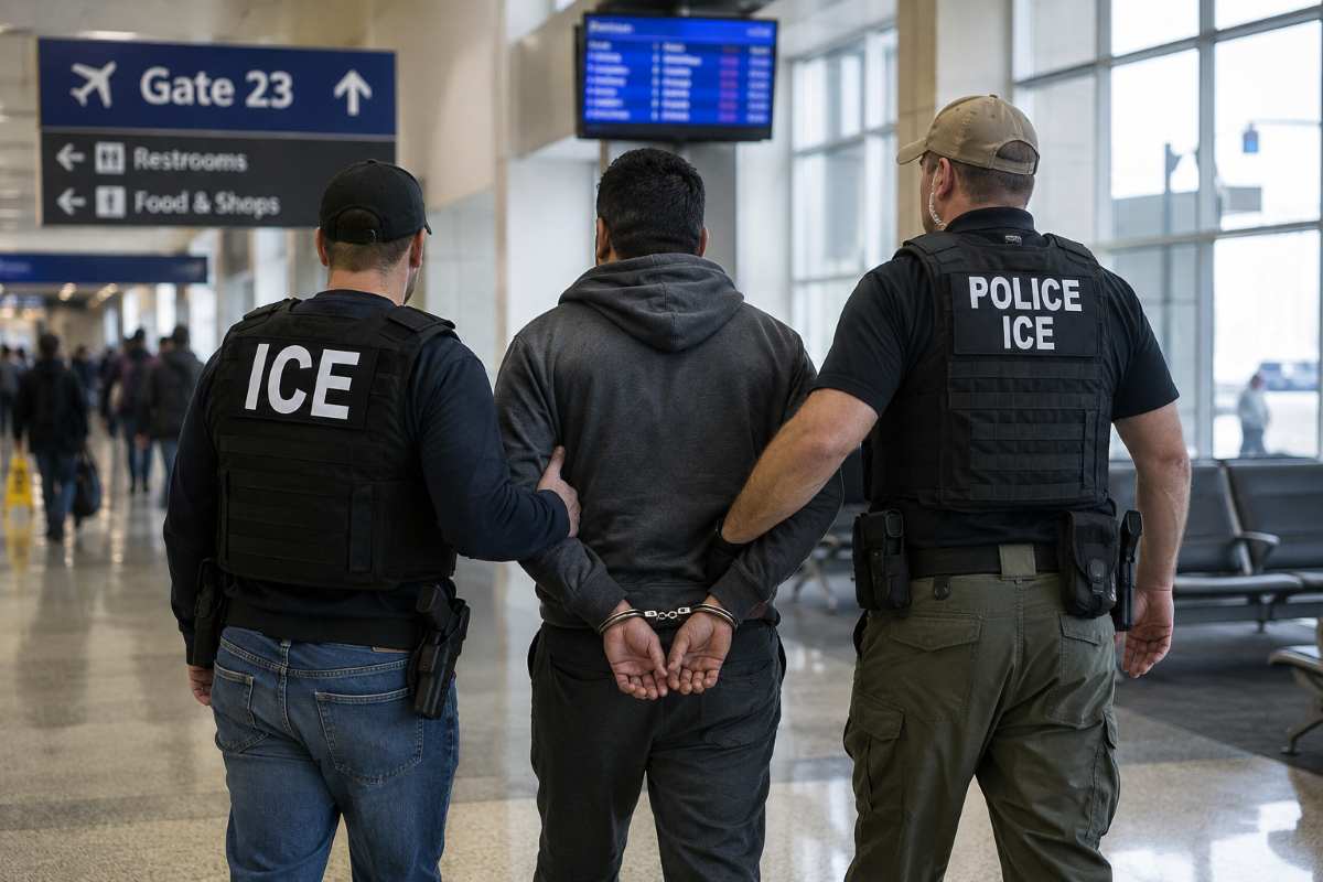 ICE aumenta los arrestos de inmigrantes en aeropuertos de Estados Unidos: hasta 40 detenciones por día