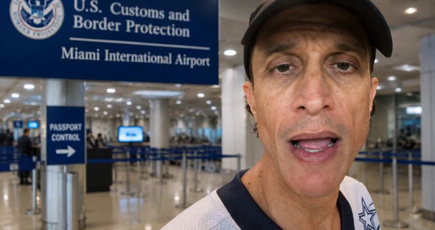 Retienen e interrogan al humorista cubano Jardiel González en el aeropuerto de Miami: perdió su vuelo jardiel