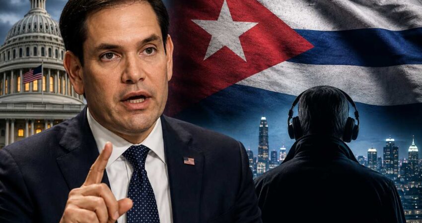 Marco Rubio lanza dura acusaciรณn contra Cuba: โEs una superpotencia del espionajeโ a solo 90 millas de EE.UU. marcorubio