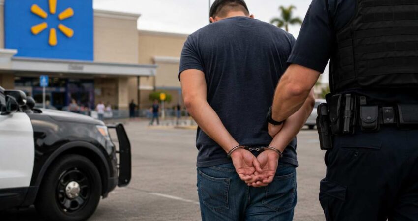 Cubano arrestado tras presuntamente grabar a empleado dentro de un baño de Walmart en Miami-Dade permanece detenido por ICE miami-policia