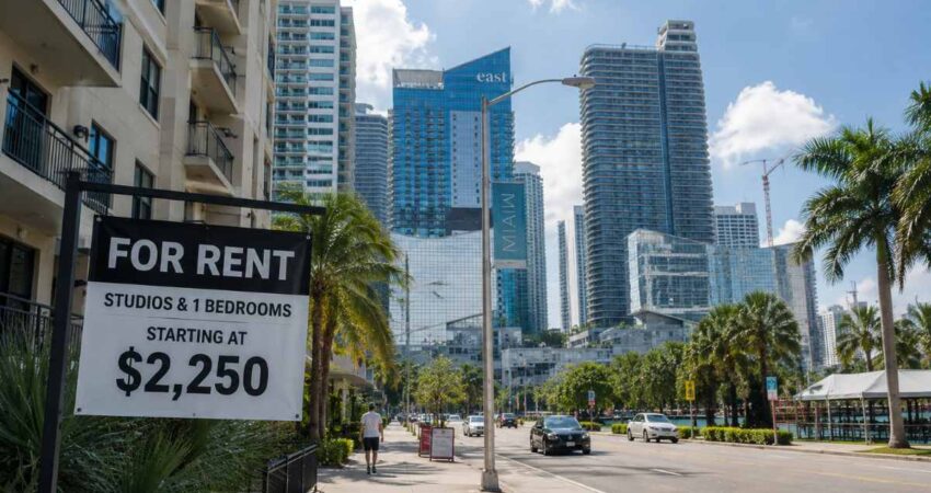 Reporte asegura que bajan los alquileres en Miami, pero residentes responden: ‘¿De qué Miami están hablando? miamirenta