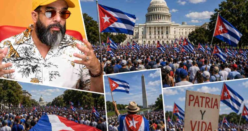 Presentador cubano Alexander Otaola convoca a manifestación en Washington D.C para pedir acciones con Cuba otaolamanifestacion
