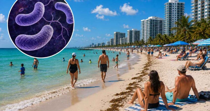 Florida en alerta por la โbacteria carnรญvoraโ: 12 casos confirmados y una muerte en 2026 playaflorida