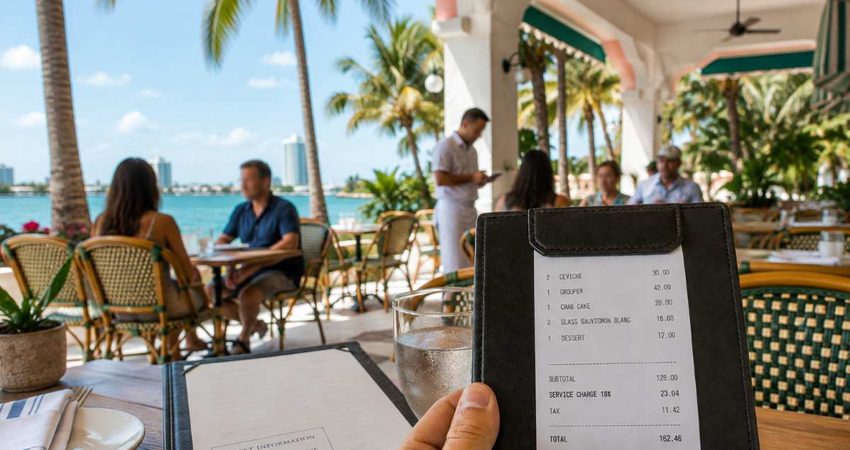 Nueva ley en Florida obliga a los restaurantes a revelar sus recargos y permite multas de hasta $1,000 restaurantes