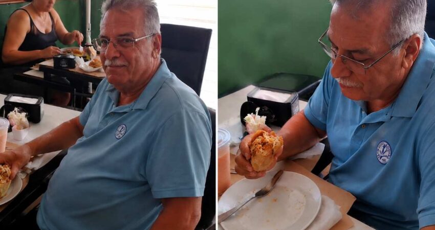 Sorpresa por aparición de José Rubiera en España: lo captan junto a su esposa en un restaurante cubano rubiera