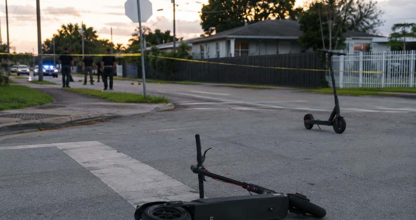 Choque entre dos scooters termina en un tiroteo en Miami-Dade: el agresor huyó en el vehículo scooters