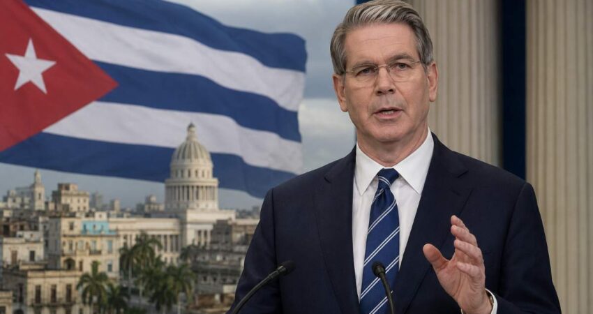 Scott Bessent vuelve a poner a Cuba en la mira al defender la presiรณn econรณmica de Trump scottcuba