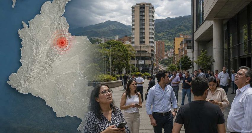 Fuerte sismo sacude Colombia: temblor de magnitud 5,1 tuvo epicentro en Santander sismocolombia