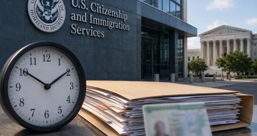 ¿Residencia detenida? Abogada explica cuándo conviene demandar a USCIS por retrasos uscis-residencia-detenida-1200×800