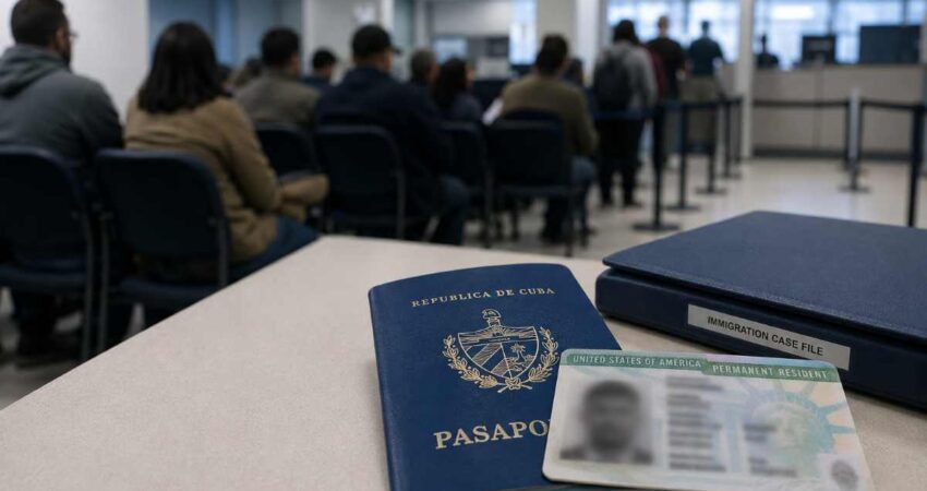 USCIS aprobó solo 308 Green Cards para cubanos bajo la Ley de Ajuste en julio uscisleyajustecubano