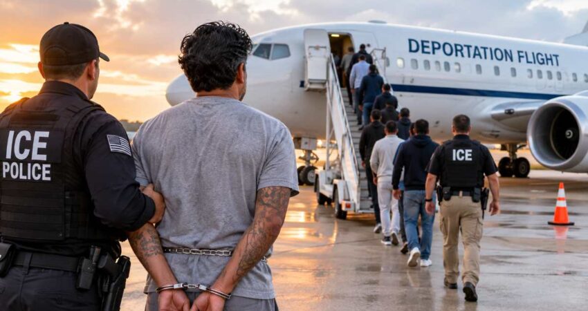 Deportan a cubano de Estados Unidos tras condena por fraude de más de $340,000 y robo de vehículos vuelodeportacion