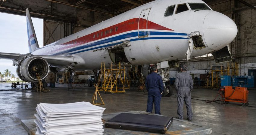 Nuevo golpe para Cubana de Aviación: empresa de mantenimiento rusa demanda a la empresa estatal por casi seis millones de dólares Avión de Cubana