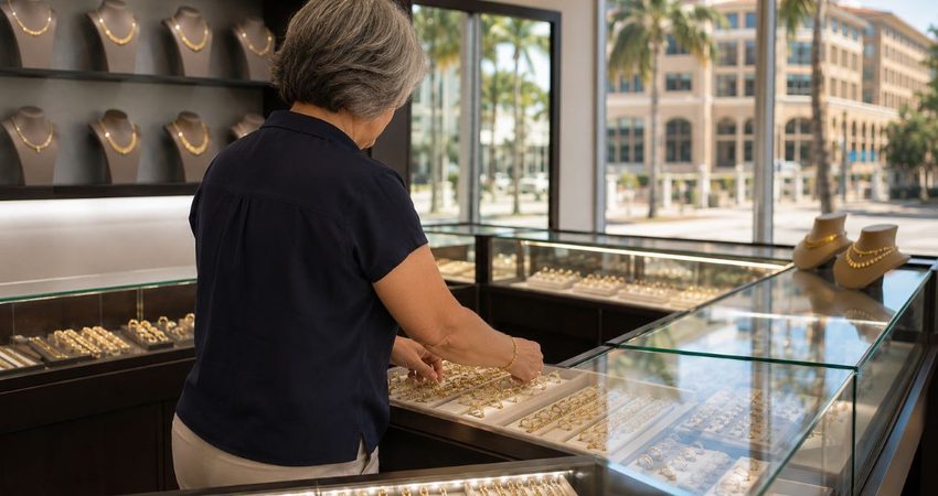 Cubana llegó a Estados Unidos con 50 años y ahora tiene su propia joyería en Tampa Emprendedora cubana2