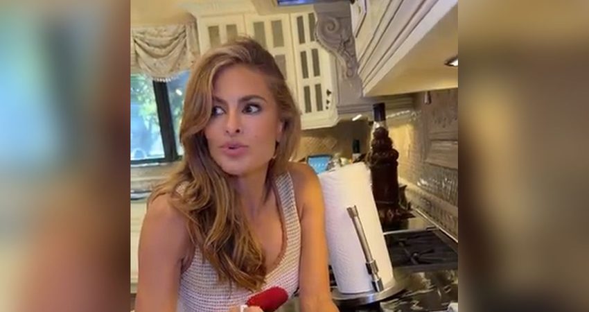 Eva Mendes enciende las redes con café cubano y un espontáneo “qué chusma” junto a su hermana Eva Mendes