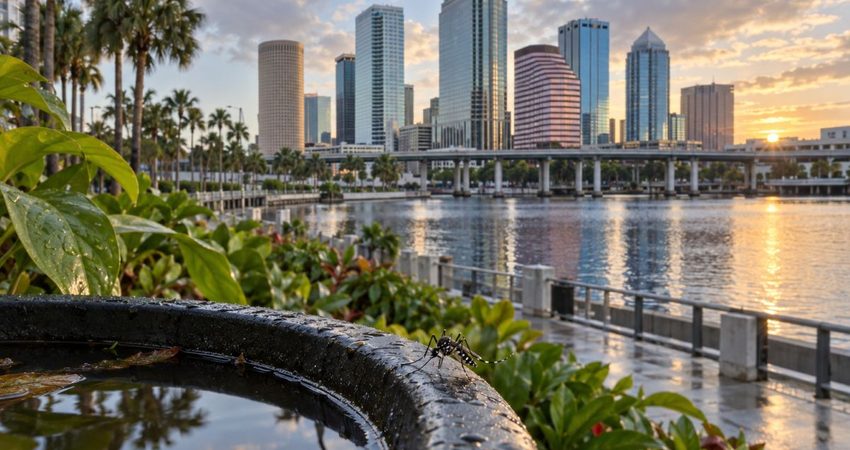 Alerta en Florida: brote de dengue deja una muerte y más de 130 casos locales en Hillsborough Hillsboroug