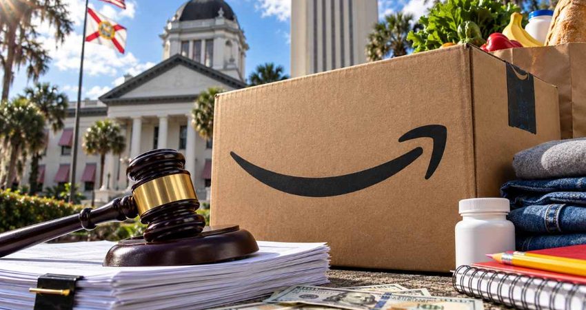 Florida acusa a Amazon de aplicar recargos ocultos que habrían elevado los precios a los consumidores amazonflorida