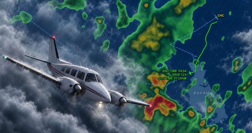 Buscan avión que viajaba hacia Miami y desapareció cerca de Bahamas avionbahamas