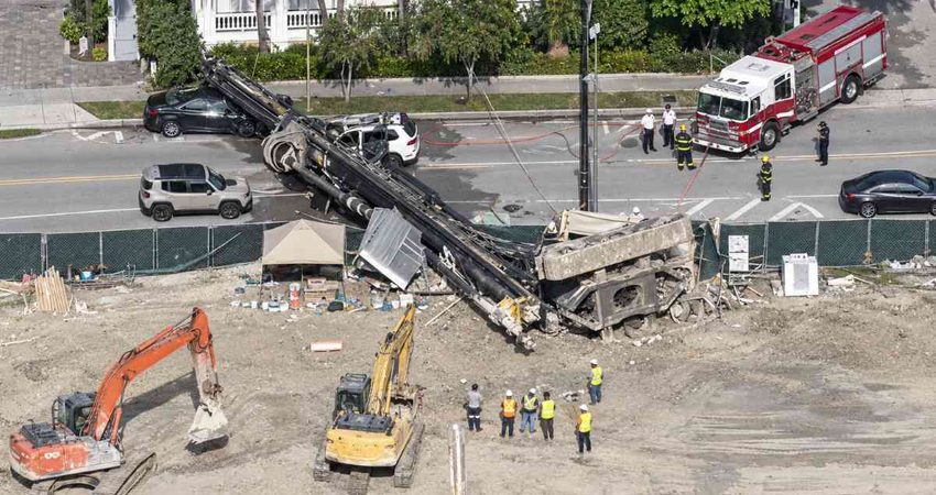 Milagroso desenlace en Brickell Miami: cuatro personas sobreviven al colapso de una perforadora brickellmiamiedificio